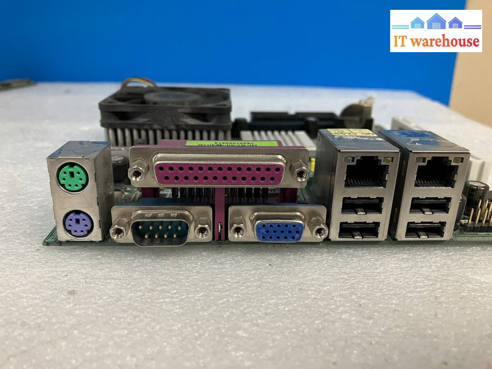 ~ Industry motherboard IP-4MTS6B dual network port W/ Intel Celeron SL86J