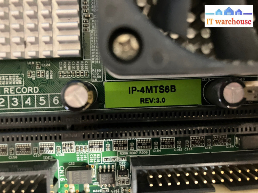 ~ Industry motherboard IP-4MTS6B dual network port W/ Intel Celeron SL86J