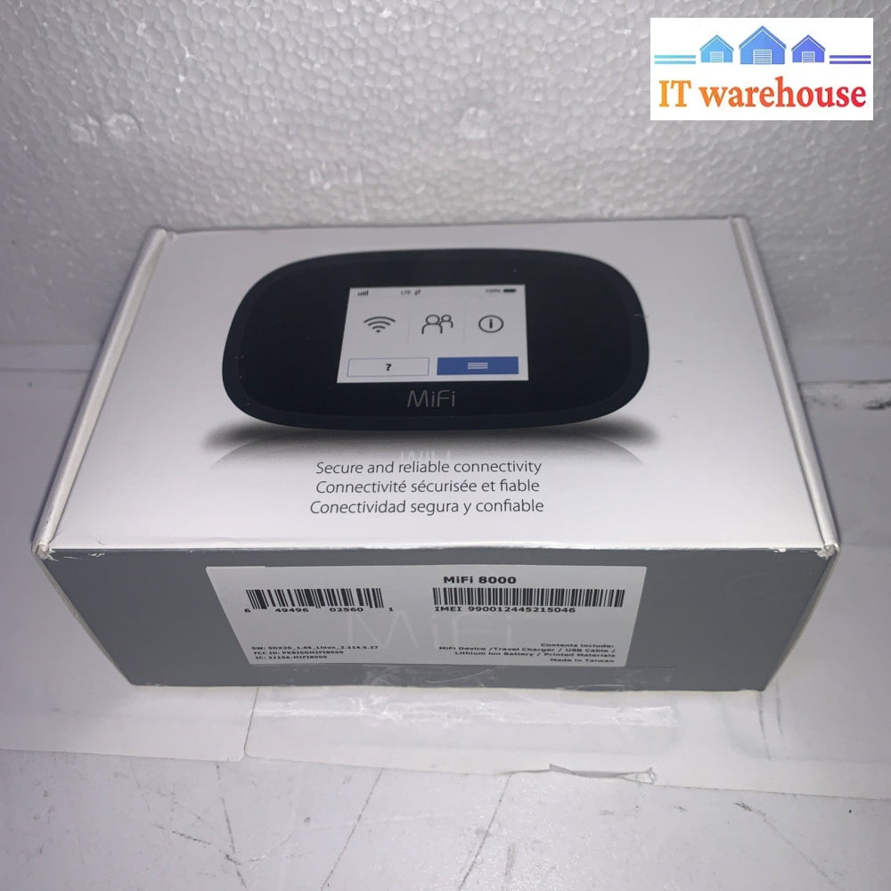 Inseego MiFi 8000 4G LTE Mobile Hotspot – Working – Original Box