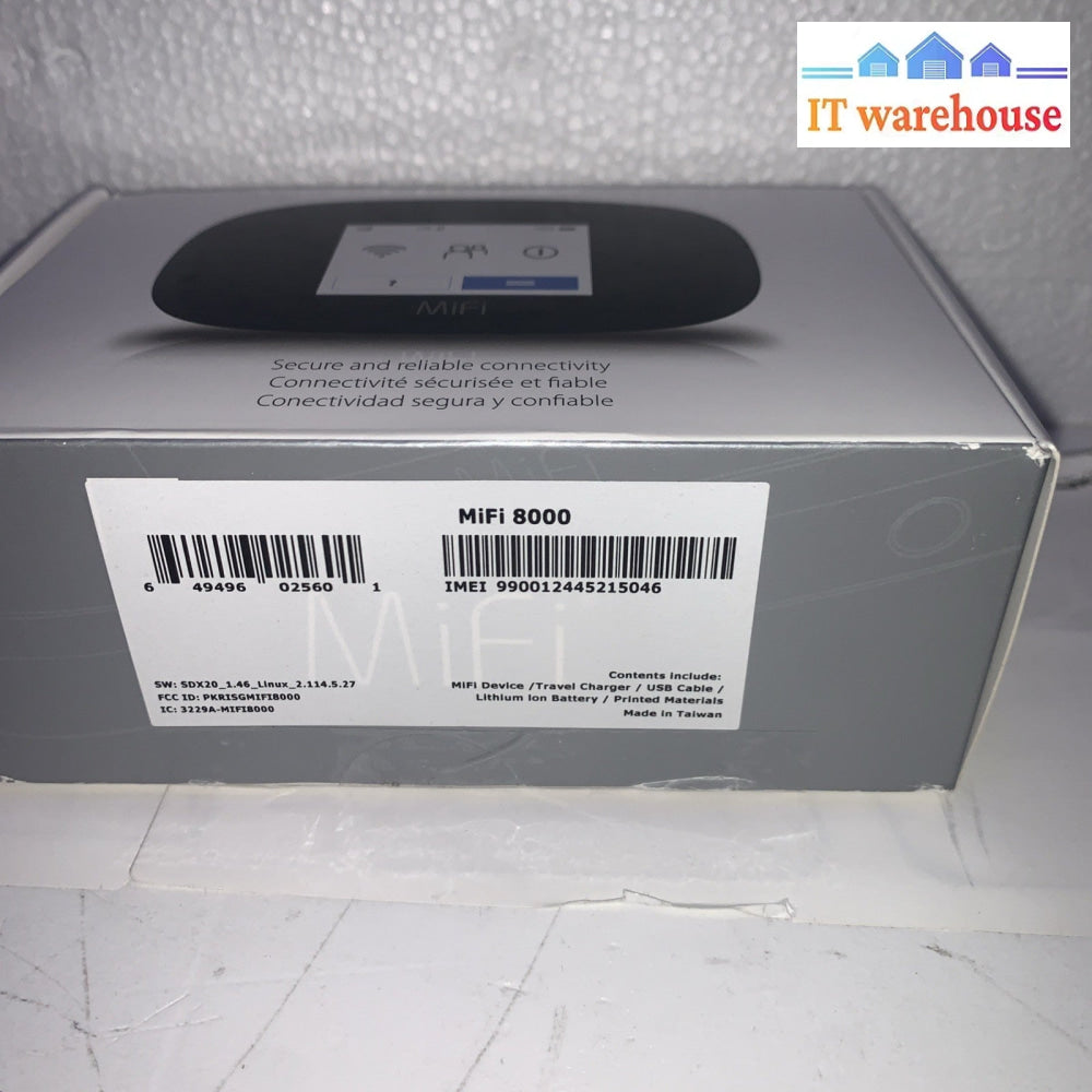 Inseego MiFi 8000 4G LTE Mobile Hotspot – Working – Original Box