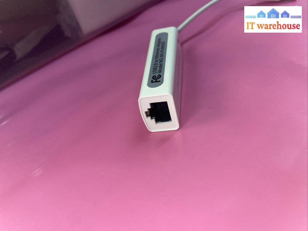 Insignia Usb 2.0 To Rj45 Ethernet Network Adapter For Mac Os/ Windows Pc Laptop