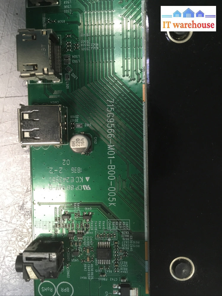 + INSIGNIA VIDEO BOARD 715G9566-M01-B00-005K NS-50DF710NA19 MAIN BOARD