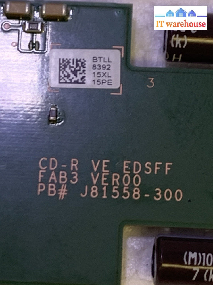 Intel 24x 256GB & 5x 256MB chips NVMe SSD EDSFF E1.L PCIe Gen3 Data Center SSD