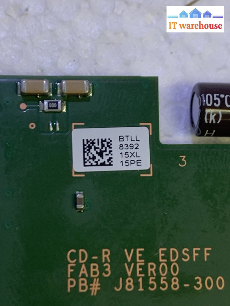 Intel 24x 256GB & 5x 256MB chips NVMe SSD EDSFF E1.L PCIe Gen3 Data Center SSD