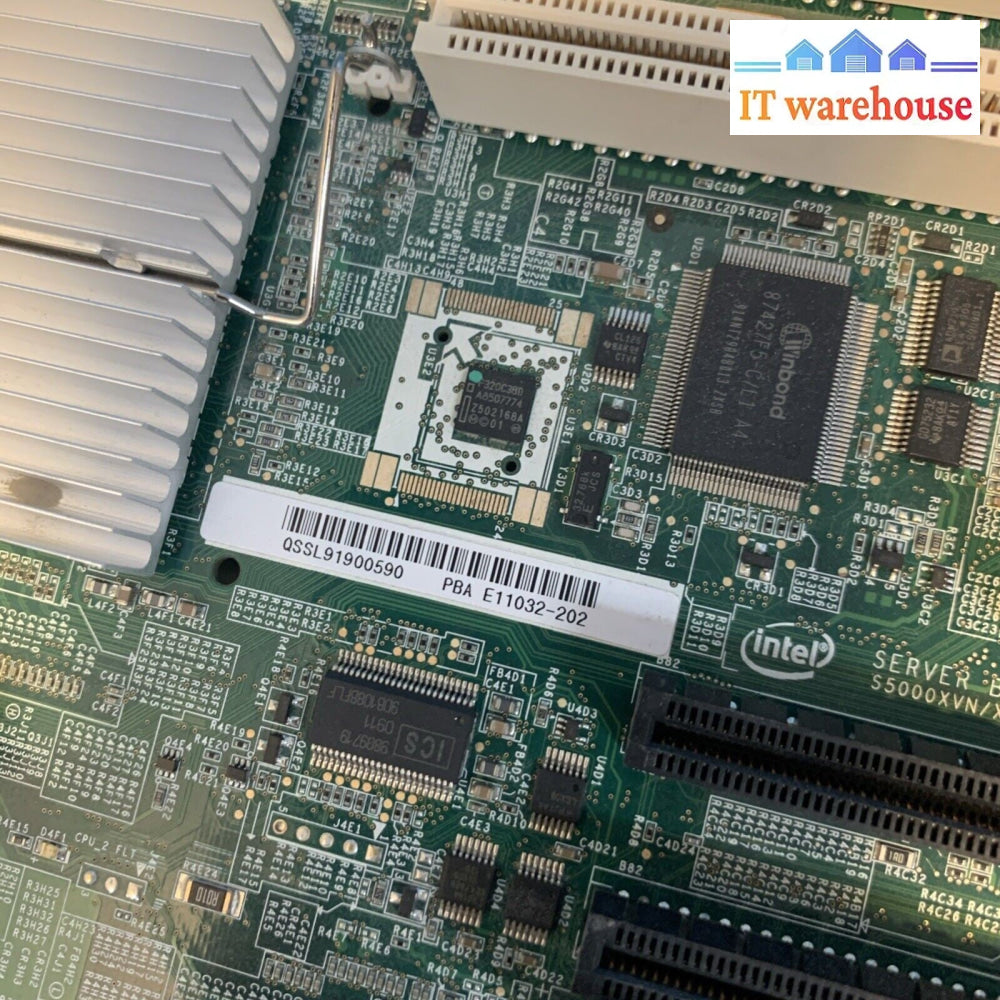 Intel BB5000PSLSATA S500OPSLSATA Dual LGA771  DDR2 E11032-202 QSSL91900590