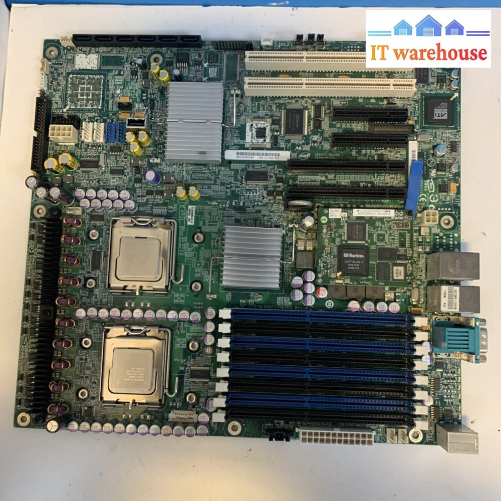 Intel BB5000PSLSATA S500OPSLSATA Dual LGA771  DDR2 E11032-202 QSSL91900590