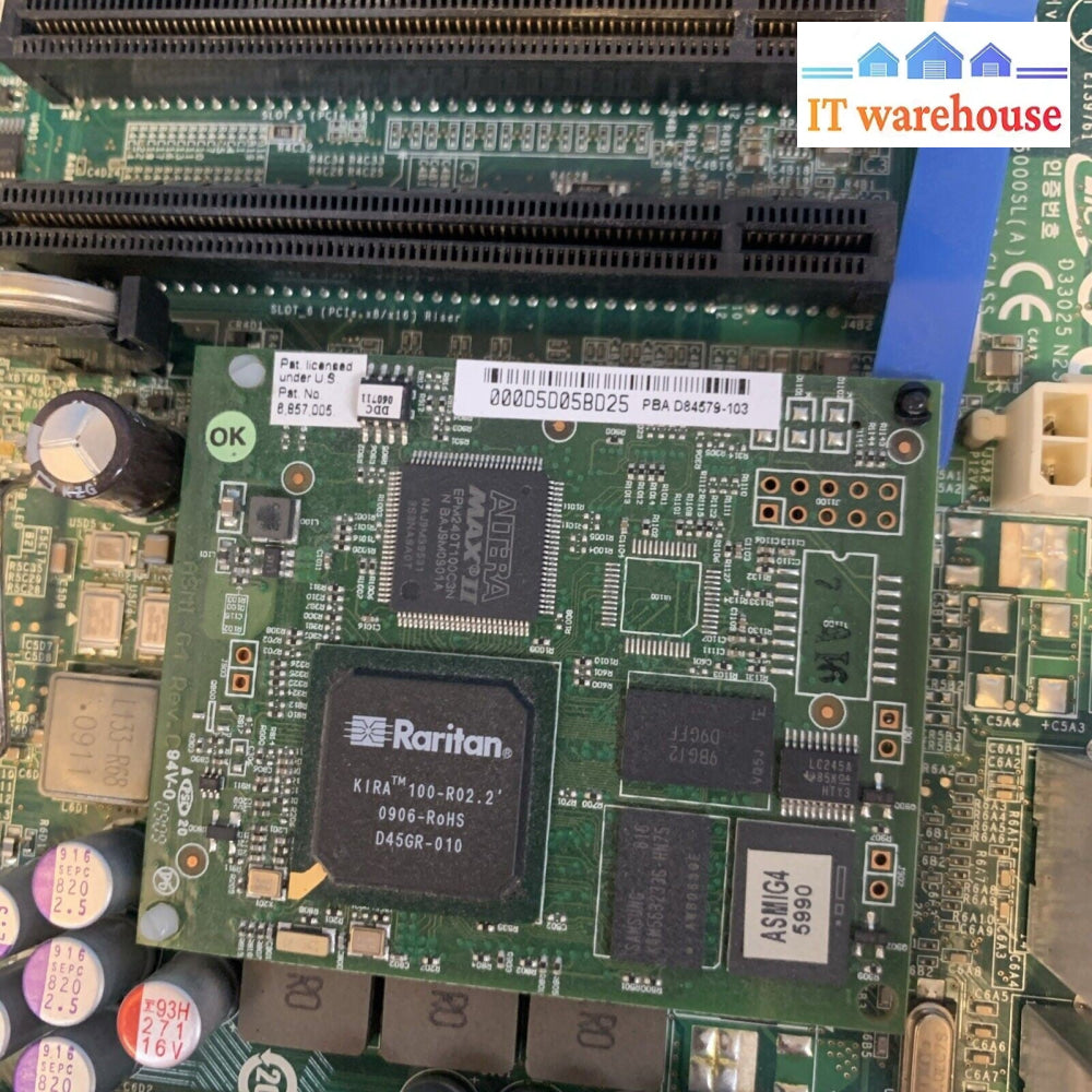 Intel BB5000PSLSATA S500OPSLSATA Dual LGA771  DDR2 E11032-202 QSSL91900590