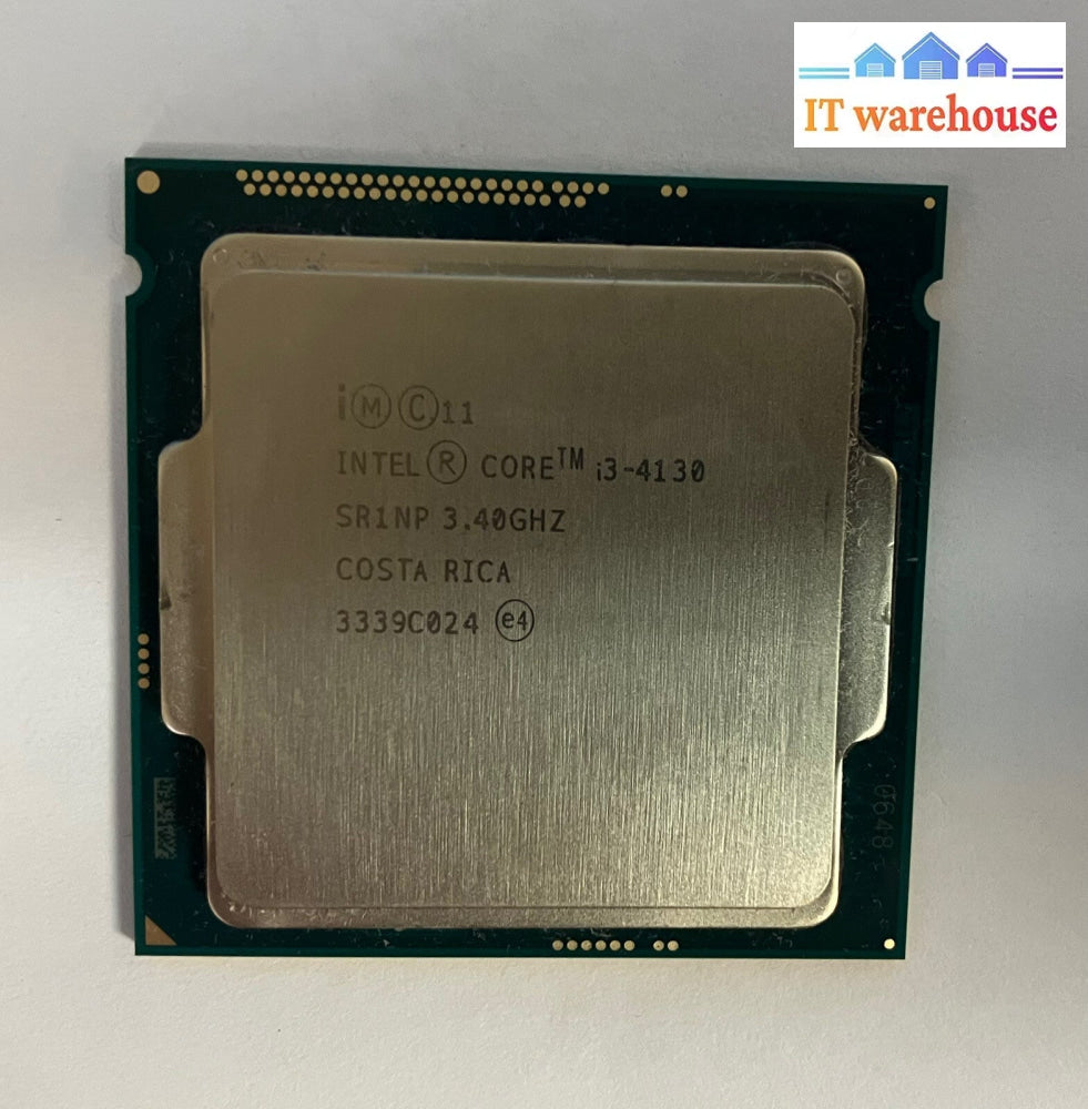 ~ Intel Core i3-4130 3.40GHz SR1NP LGA1150 Dual-Core CPU Processor