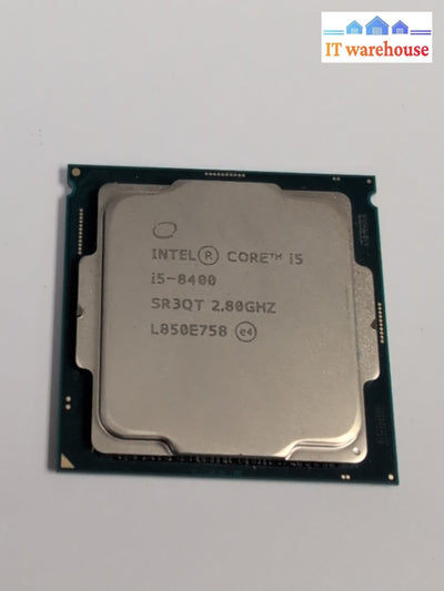 Intel Core i5-8400 2.80GHz 6-Core 9MB LGA1151 Desktop CPU Processor (SR3QT) -