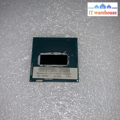 Intel Core I7-4810Mq Sr1Pv 2.8Ghz / Quad 6M Pga946 Notebook Processor