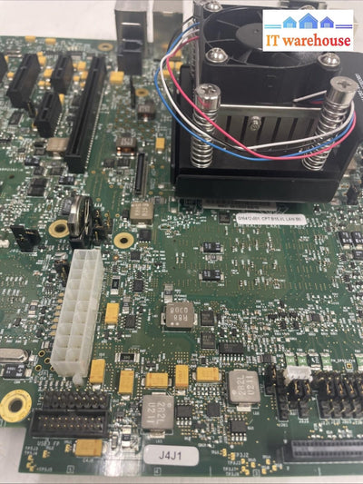 Intel cougarpoint-h g16412-001 j4j1 motherboard with IO plate and CPU +