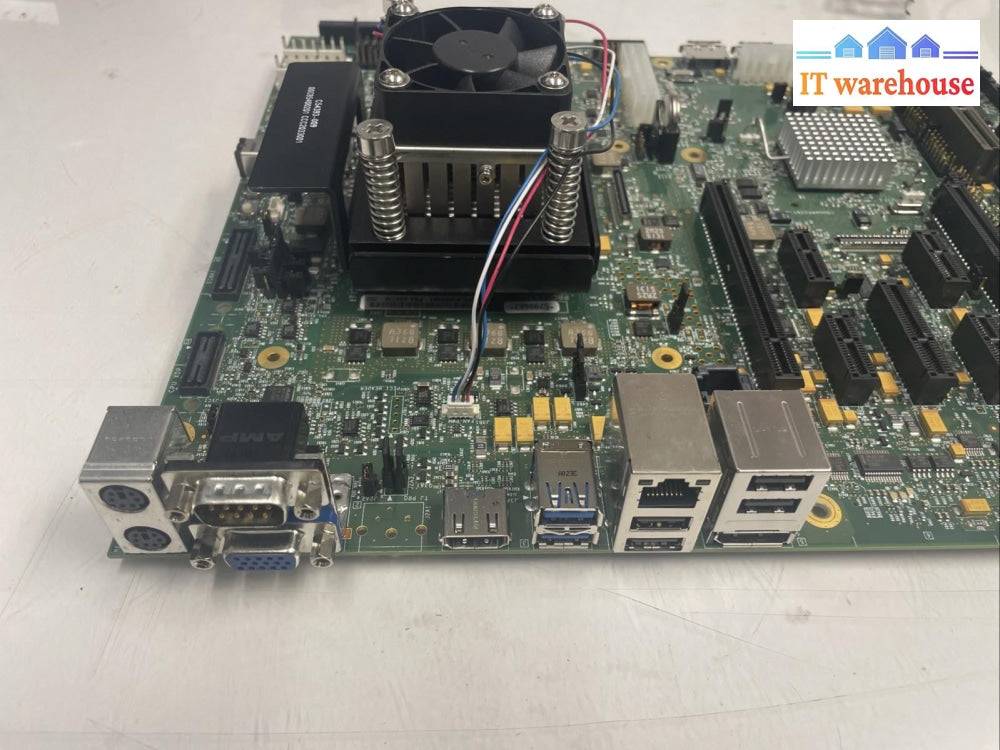 Intel cougarpoint-h g16412-001 j4j1 motherboard with IO plate and CPU +
