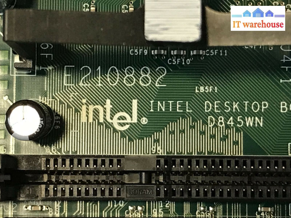 Intel D845Wn A64179-203 Mainboard Sockel 478 W/ Pentium 4 Cpu 1.7Ghz