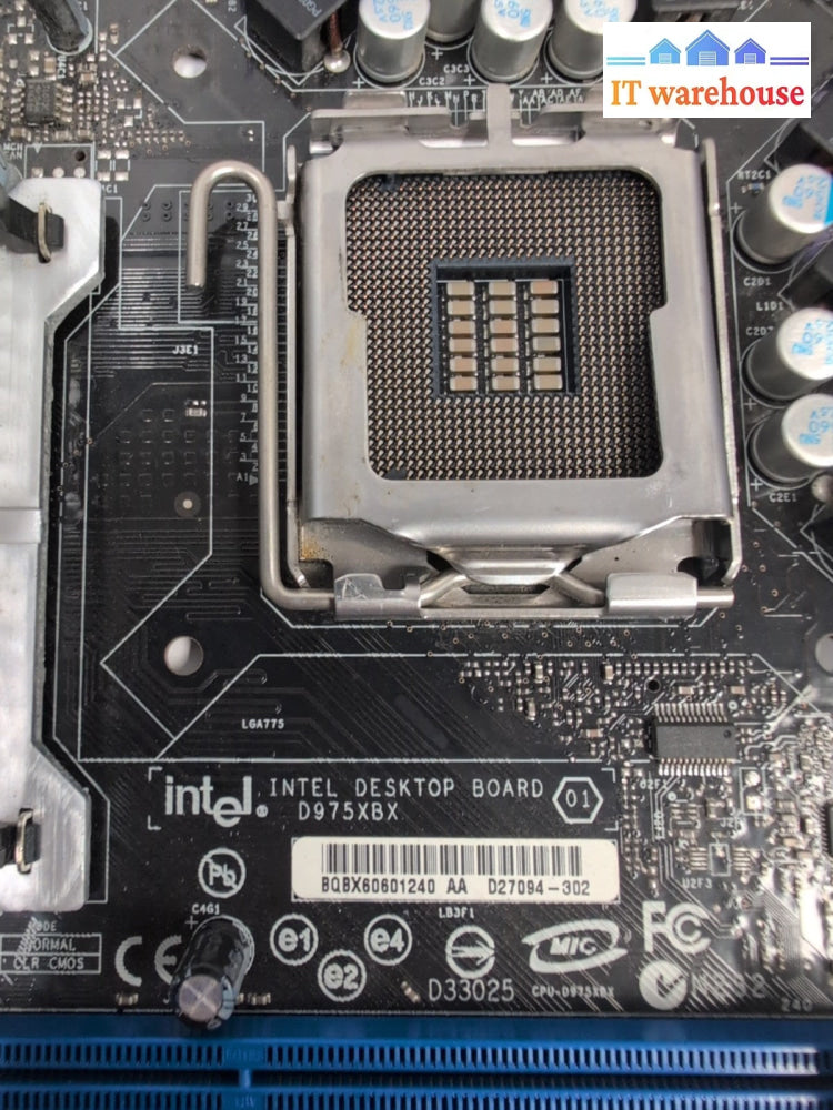 Intel D975XBX D27094 ATX LGA 775 DDR2 SDRAM Motherboard - 