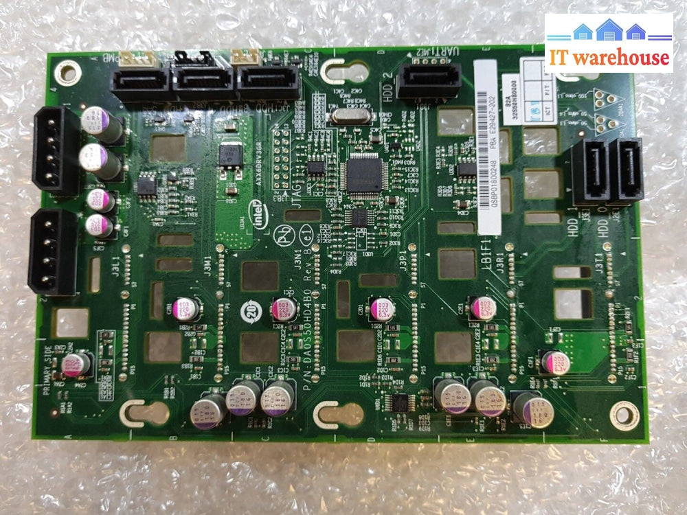- Intel DA0S50HD4B0 Spare 6-Drive Backplane PBA E29427-202