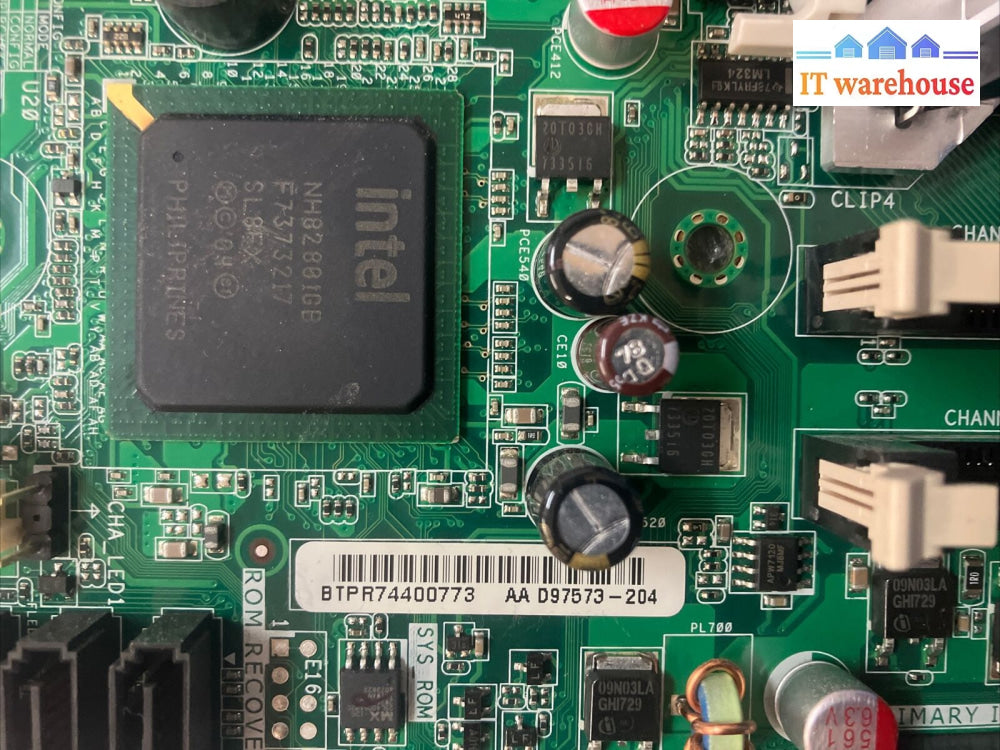 ~Intel Desktop Board Dg31Pr D97573-204 Socket Lga 775 With E2160 Cpu & Io Shield