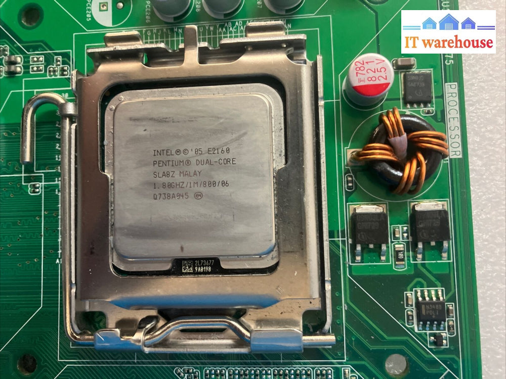 ~Intel Desktop Board Dg31Pr D97573-204 Socket Lga 775 With E2160 Cpu & Io Shield