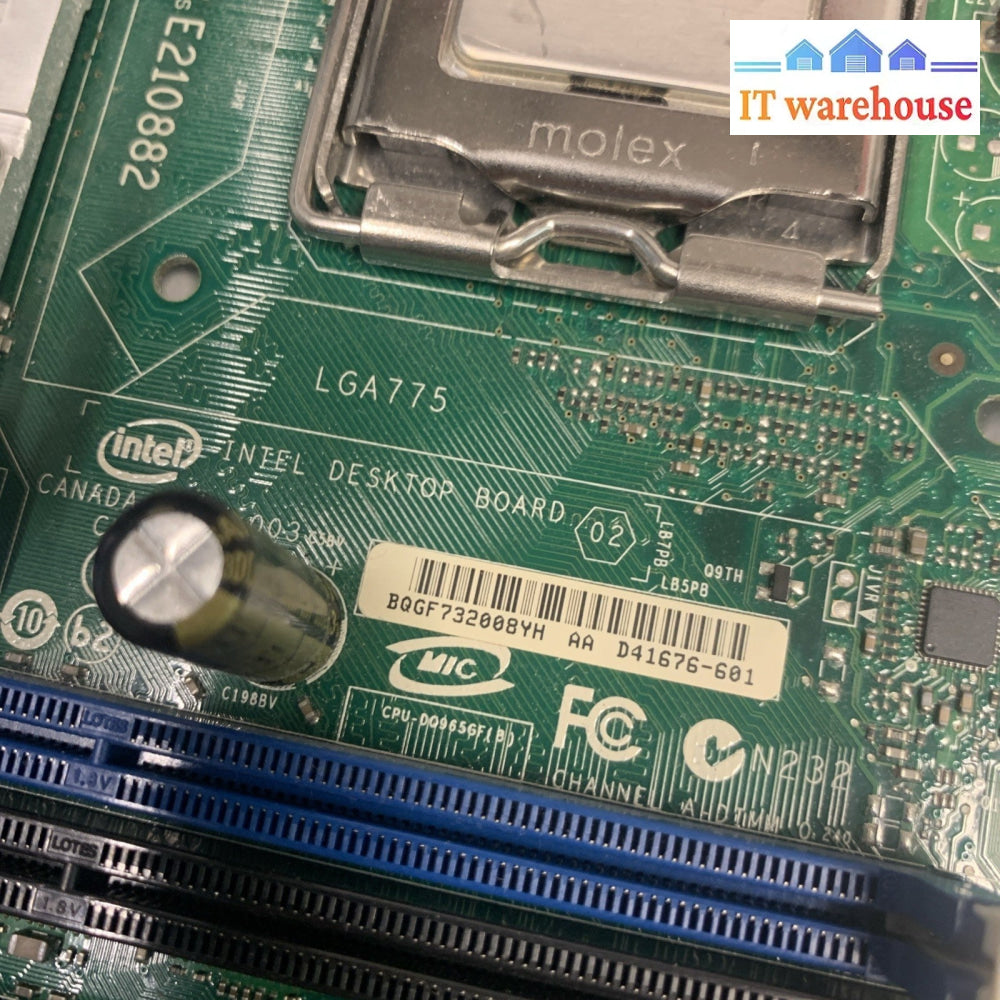 Intel Desktop Board DQ965GF D41676-601 Socket 775 Motherboard System Board