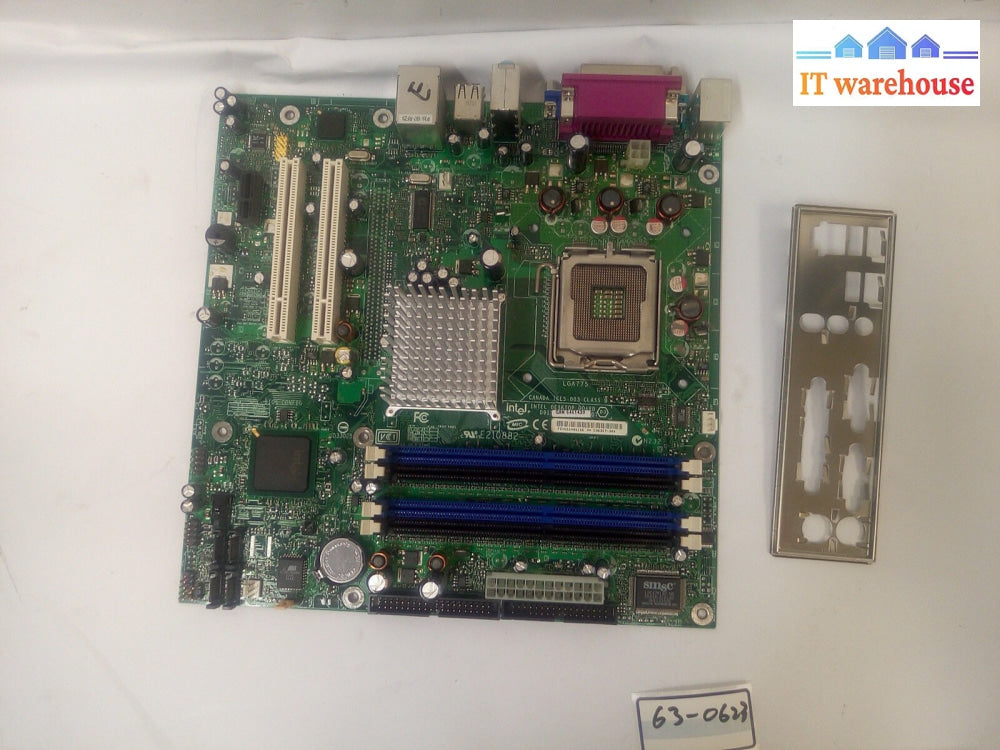 - Intel Desktop C96367-304 D915Glvg/D915Pldt Socket 775 Motherboard