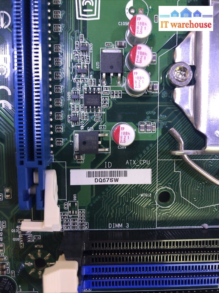Intel Desktop motherBoard DQ67SW   G12527  (NO CPU) +