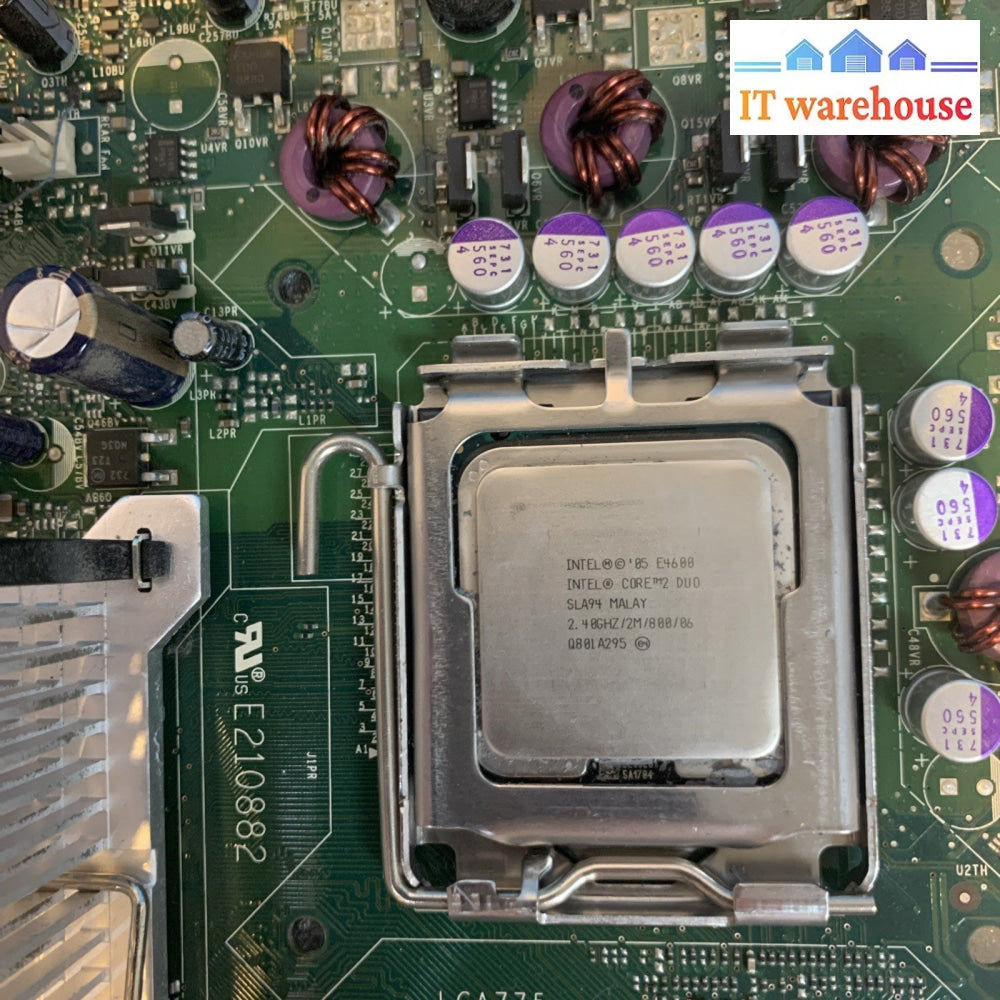 Intel DG965SS D41678-308 Skt 775 Motherboard With Dual Core E4600 2.4 GHz Cpu
