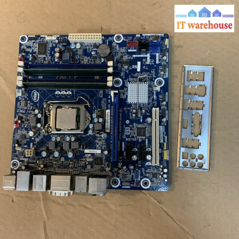 Intel DH67GD G10206-207 LGA1155 DDR3 mATX w/ i5-2400 + 2x4GB Ram