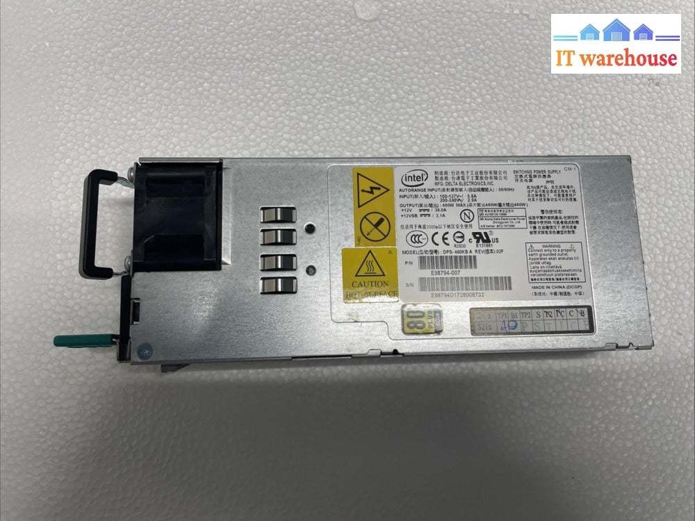 Intel DPS-460KB A REV 460W Switching Power Supply +
