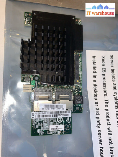 Intel Dual Port S6I 6Gb/s PCI-e Express SAS Riser Card PBA G35316-601 G34894-002
