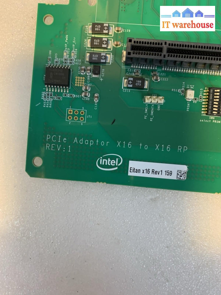 Intel Eitan NVMe SSD Test Board Set — 4x4 Rev1 320 + x16 Rev1 159 Engineering
