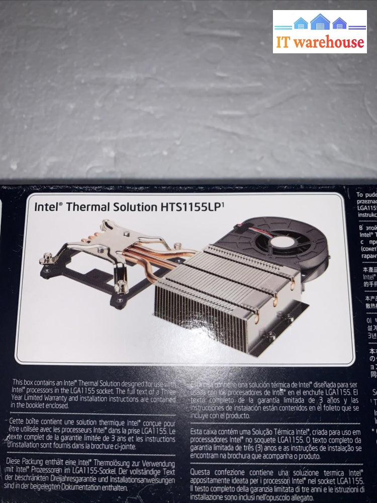 Intel HTS1155LP Thermal Solution H50095-001 KDB0712HB-BD22 for All-in-1 Computer