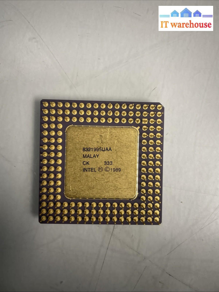 Intel i486DX SX729 Processor chip +