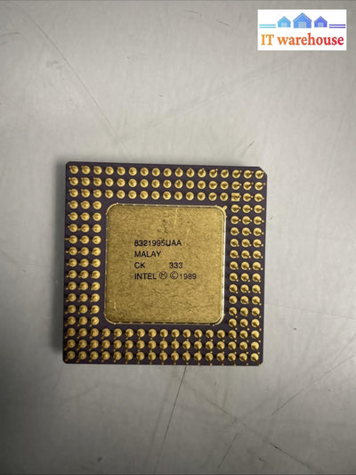 Intel i486DX SX729 Processor chip +