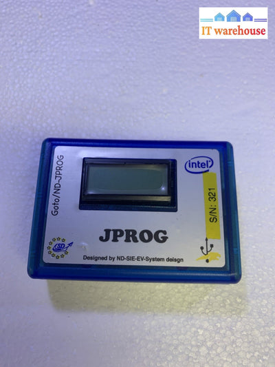 Intel JPROG Firmware Programmer JTAG NVM SPI Debug Tool – ND-JPROG S/N 321