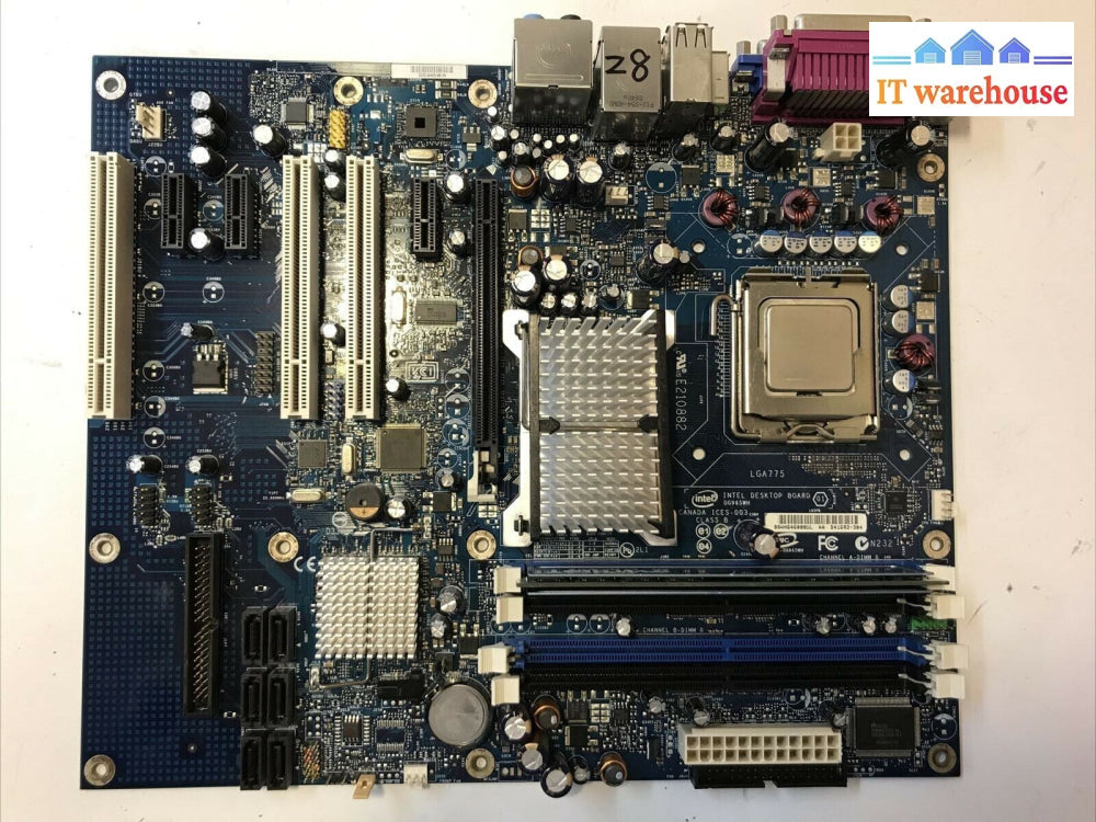 Intel Media Series Desktop Board DG965WH Motherboard W/ C2D 6300 CPU TESTED