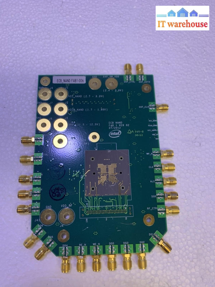 Intel NAND Flash Evaluation Board ECB_NAND FAB1-006 Test Board Engineering