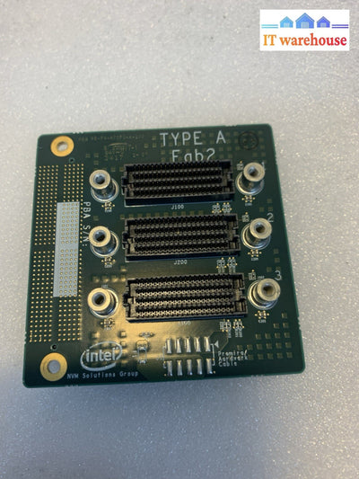 Intel NVM Solutions Type A Prototype NVMe SSD Test Interposer PB-F4-HT3F3-A-200