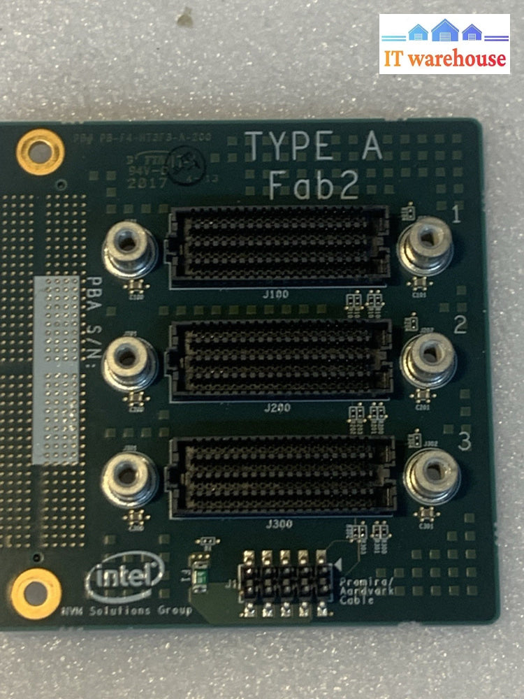 Intel NVM Solutions TYPE A SSD Test Board PB-F4-HT3F3-A-200 Promira Aardvark