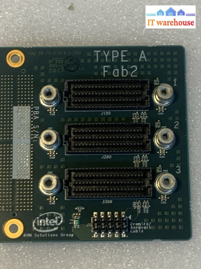 Intel NVM Solutions TYPE A SSD Test Board PB-F4-HT3F3-A-200 Promira Aardvark