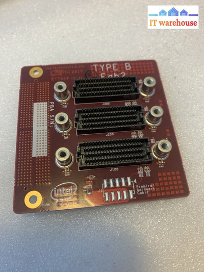Intel NVM Solutions Type B Prototype NVMe SSD Test Interposer PB-F4-HT3F3-B-200