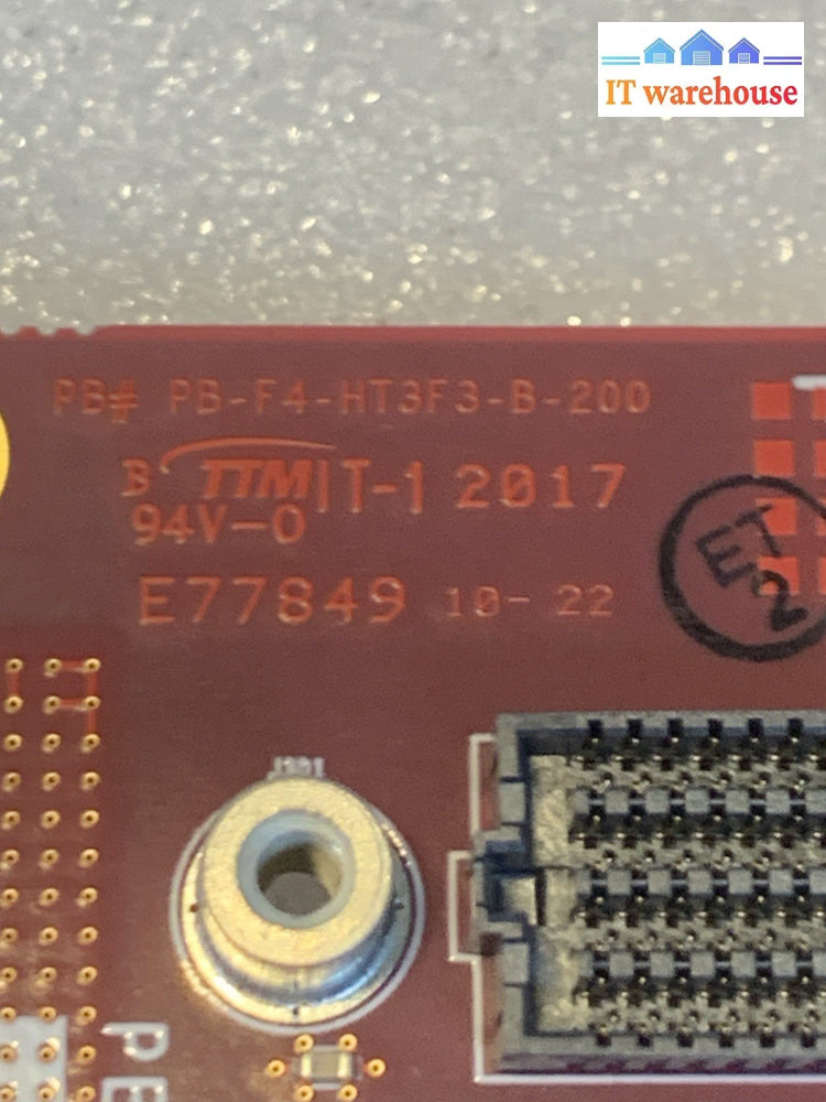 Intel NVM Solutions Type B Prototype NVMe SSD Test Interposer PB-F4-HT3F3-B-200