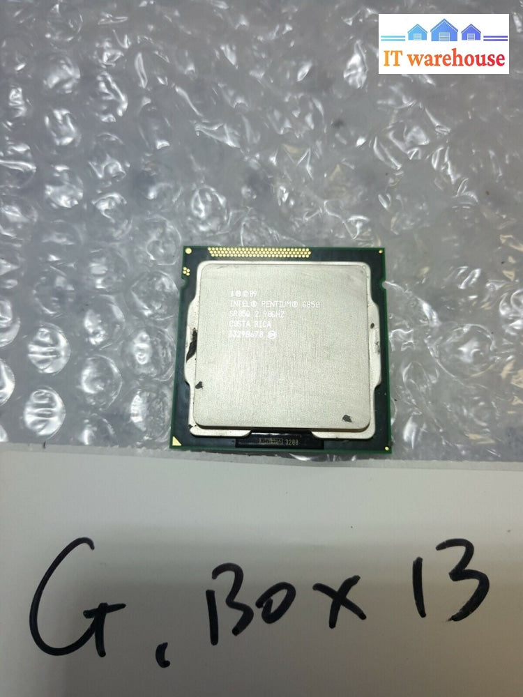 - Intel Pentium Dual Core G850 2.9GHz LGA1155 Socket CPU Processor SR05Q 