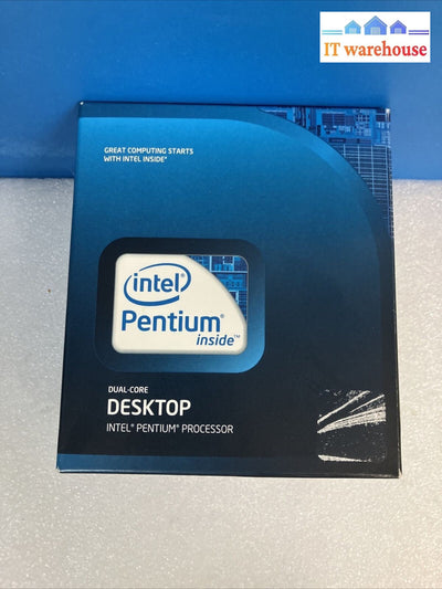 ~ Intel Pentium E5400 Dual-Core CPU Processor LGA775 2.7GHz SLB9V W/ Fan E33681