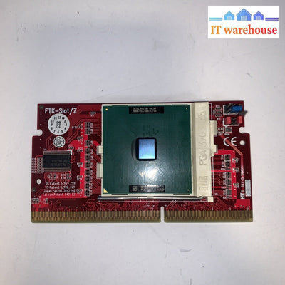 Intel PIII P3 1000/256/133/1.75V SL5DV 1000MHZ CPU with Slot 1 board