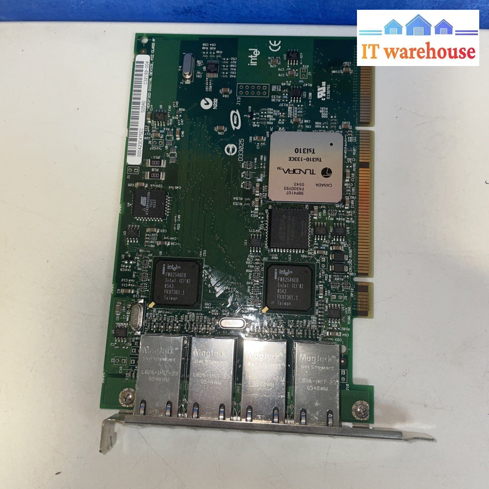Intel PRO/1000 MT Quad-Port Gigabit Ethernet Server Adapter PCI-X C32199-004