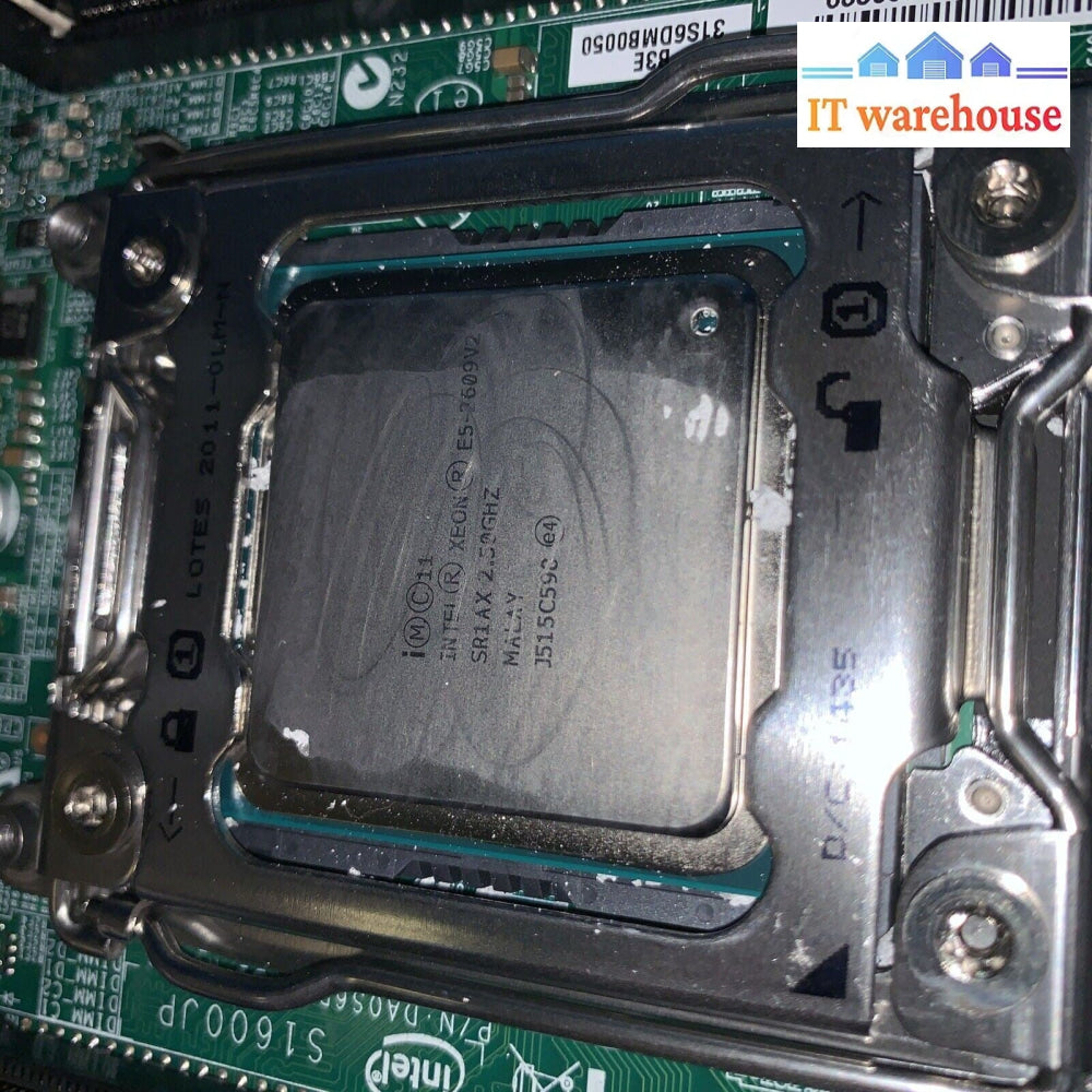 Intel S1600JP R1000 LGA 2011 DDR3   Server Motherboard G42643 W/E5-2609 V2 CPU