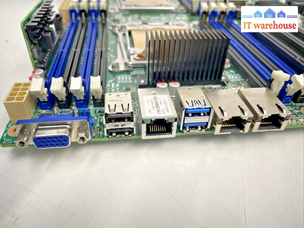 Intel S2600CW Motherboard H12881-270 w I/O plate (no cpu)  +