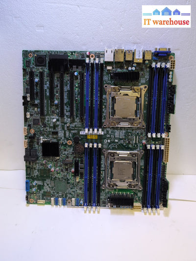 Intel S2600CW Motherboard H12881-271 + 2x Intel E5-2699 V4 CPU w I/O plate +