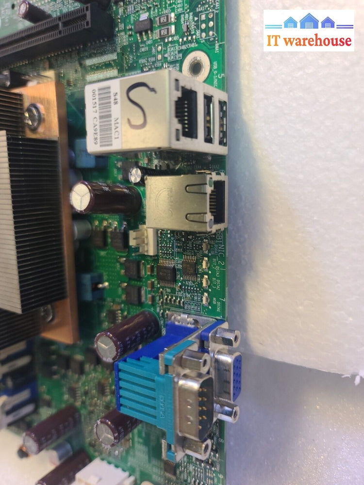 - Intel S3200SH Server Motherboard D86140 Socket 775 w/ XEON CPU+4GB RAM