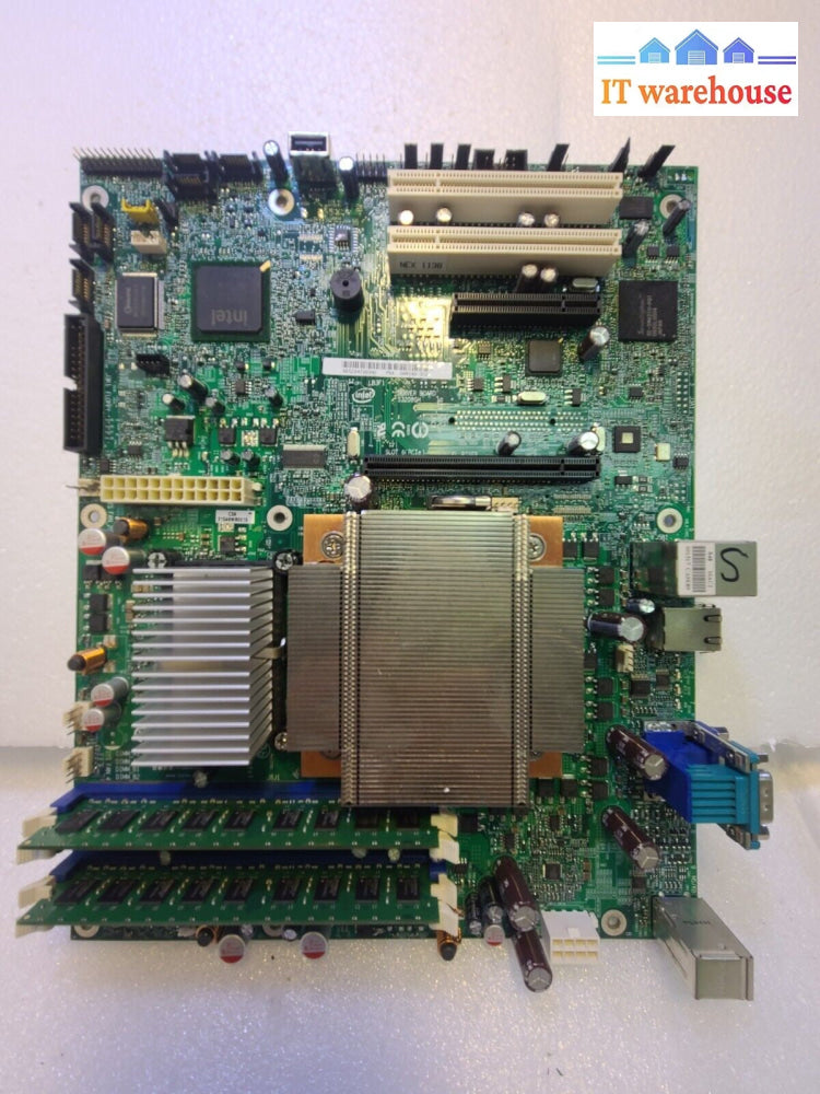 - Intel S3200SH Server Motherboard D86140 Socket 775 w/ XEON CPU+4GB RAM