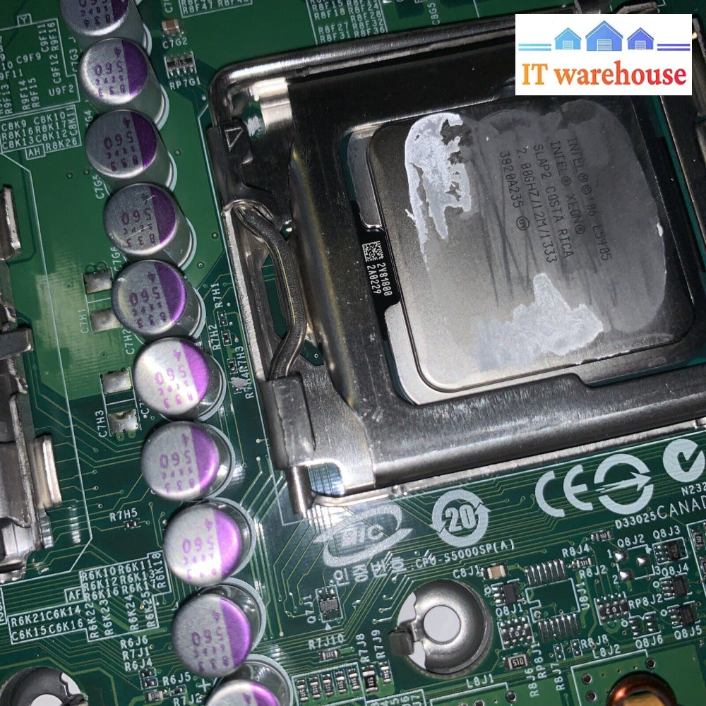 Intel S5000VSA Dual LGA 771 DDR2 SDRAM EATX Server Motherboard